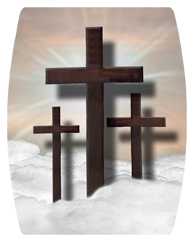 DAREC 106 BZ Three Crosses (Clouds) Bronze